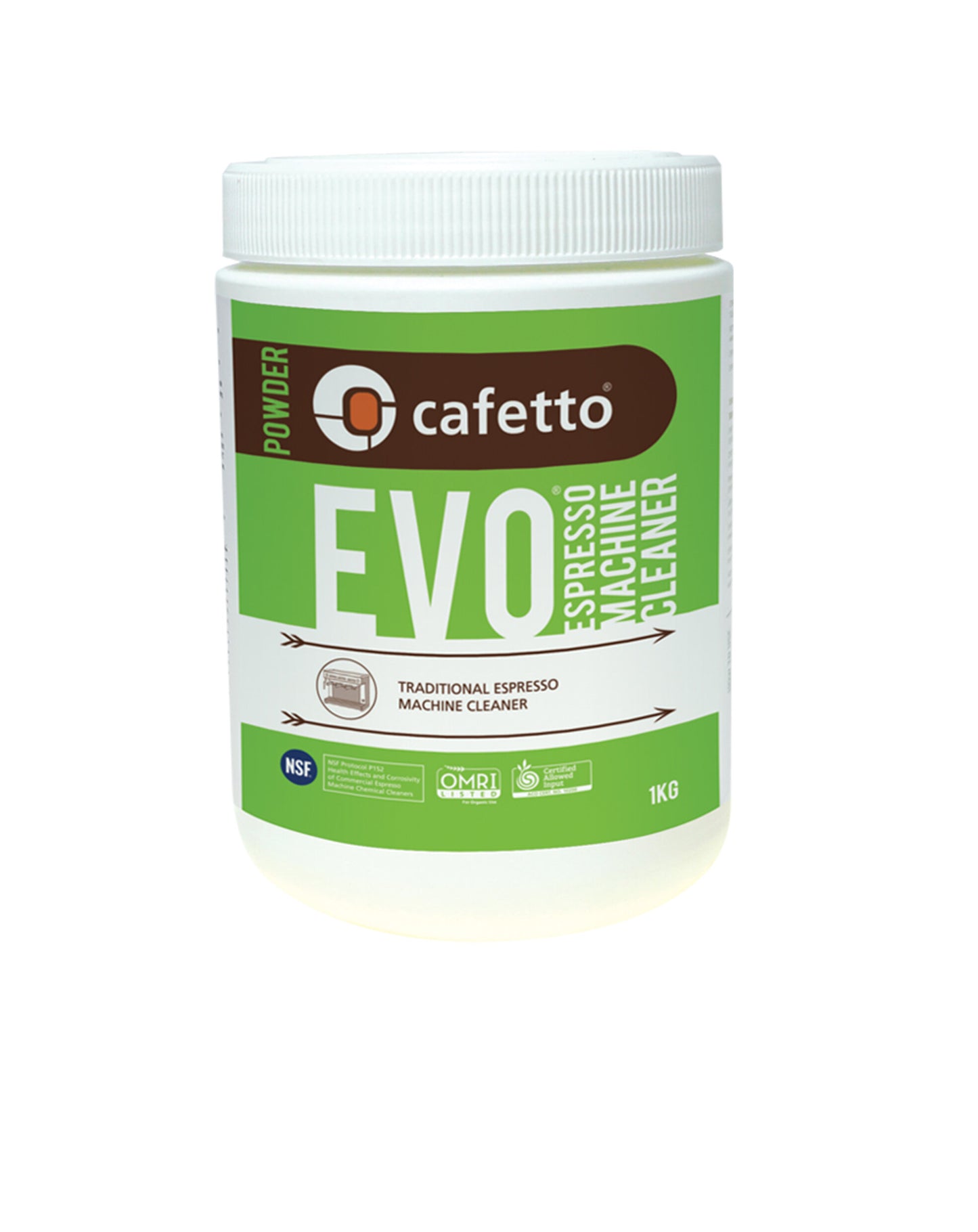 CAFETTO EVO ESPRESSO MACHINE CLEANER 1KG