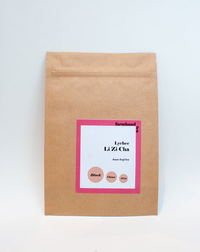 LI ZI CHA | LYCHEE BLACK TEA 125GM