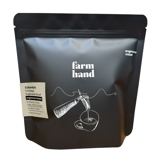 ESPRESSO | AN Cholóim TUMBAGA SIÚCÁN DEICAF