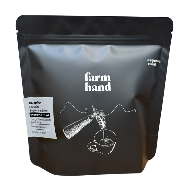 ESPRESSO | COLOMBIA DECAF POPAYÁN  ( SAILBOAT TRADED COFFEE)