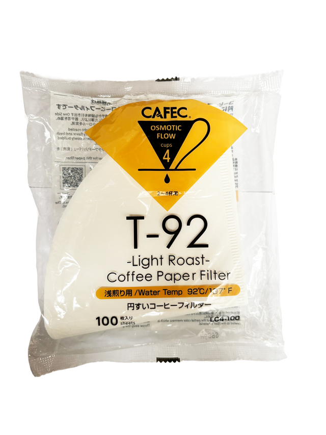 CAFEC LIGHT ROAST COFFEE FILTER PAPER- CUP 4