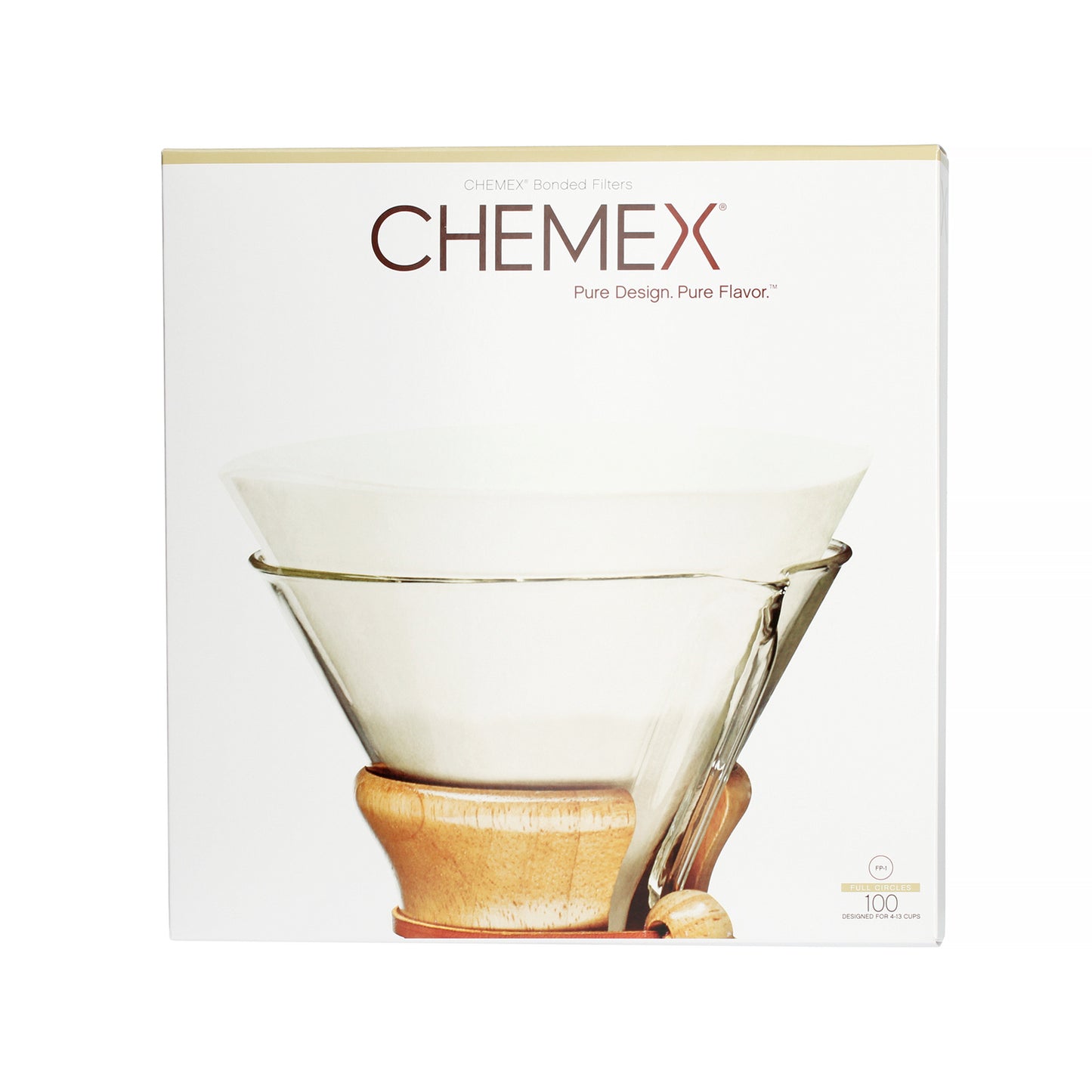 CHEMEX BONDED FILTERS UNFOLDED CIRCLE - White - 6, 8, 10 Cups
